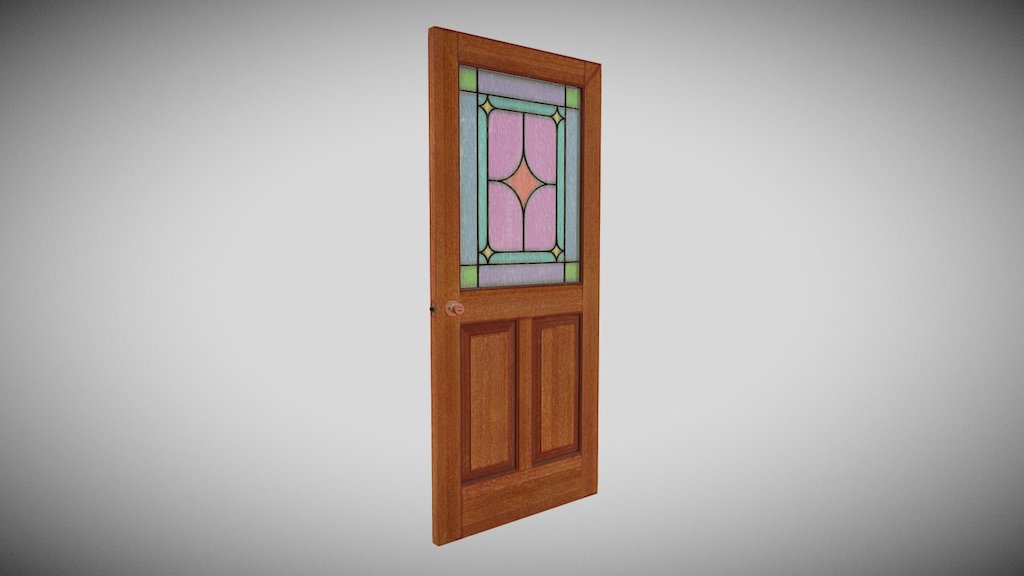 Door External - Download Free 3D model by Francesco Coldesina (@topfrank2013) 3d model