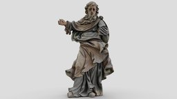 Figure of a Prophet. Unknown sculptor