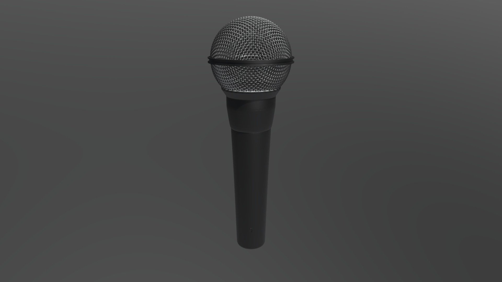 Mic top Mesh was pretty Difficult 3d model