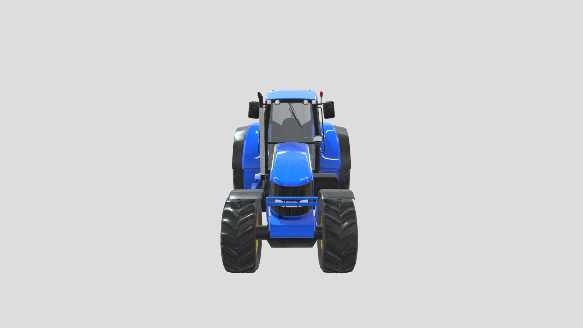 Tractor - 3D model by Nirmal (@iamnirmalkumar) 3d model