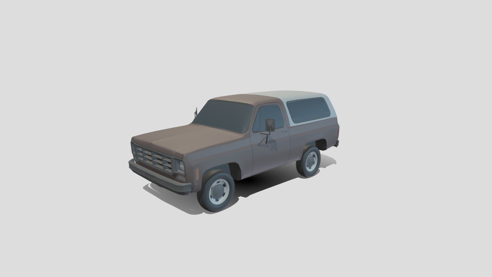 Finished
2
PROCESSING
Our 3d elves are working hard…
3
READY TO PUBLISH

EDIT 3D SETTINGS - Chevy '79 K5 Blazer - Download Free 3D model by David_Holiday 3d model