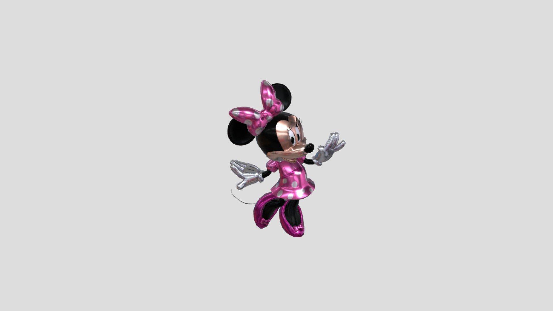 minnie_mouse_clubhouse_version - 3D model by Jackson (@BubbyJack17) 3d model