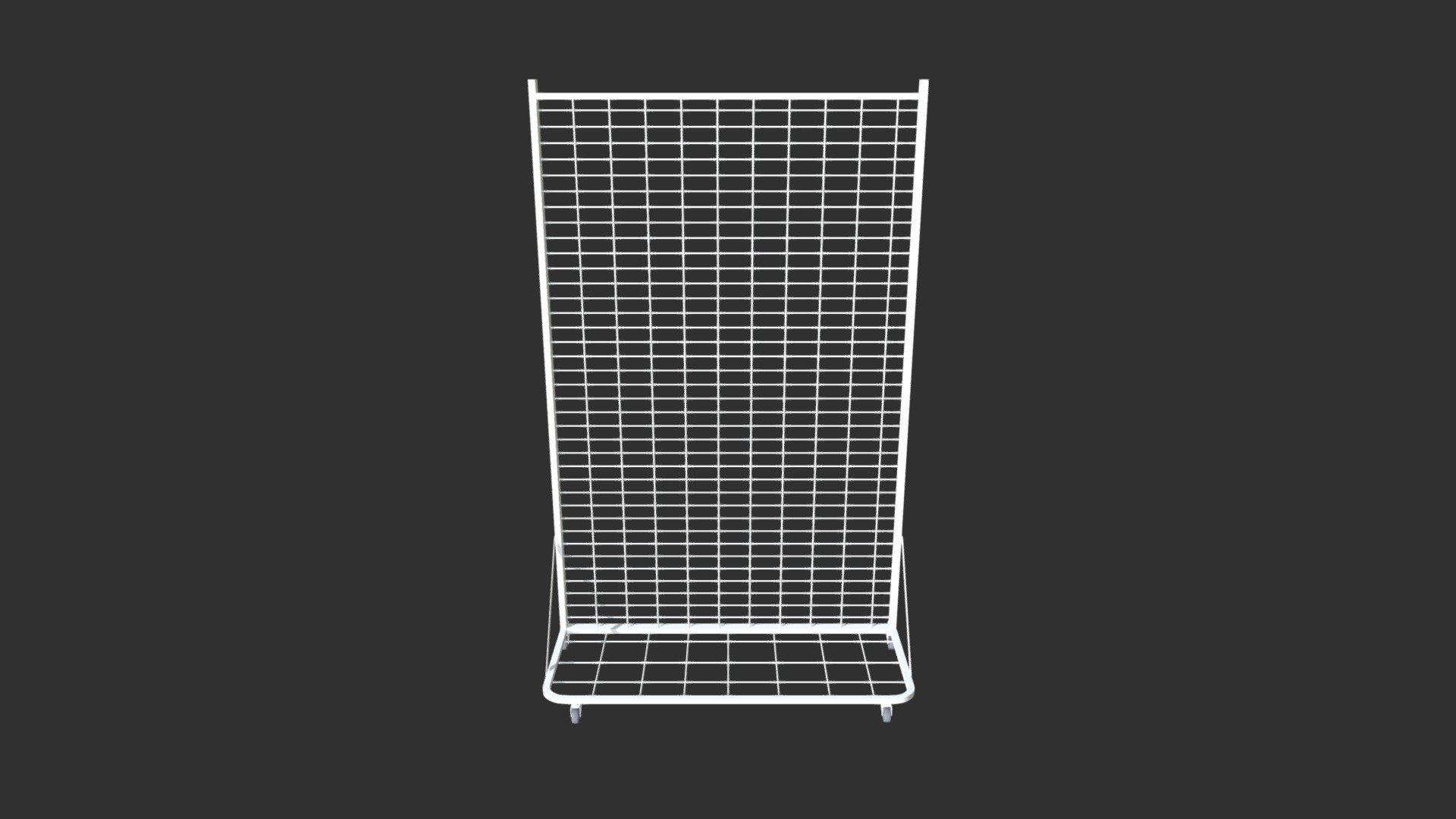 Single sided Grid display stand - Download Free 3D model by estella-metalmanufacturers (@stephanieroots) 3d model