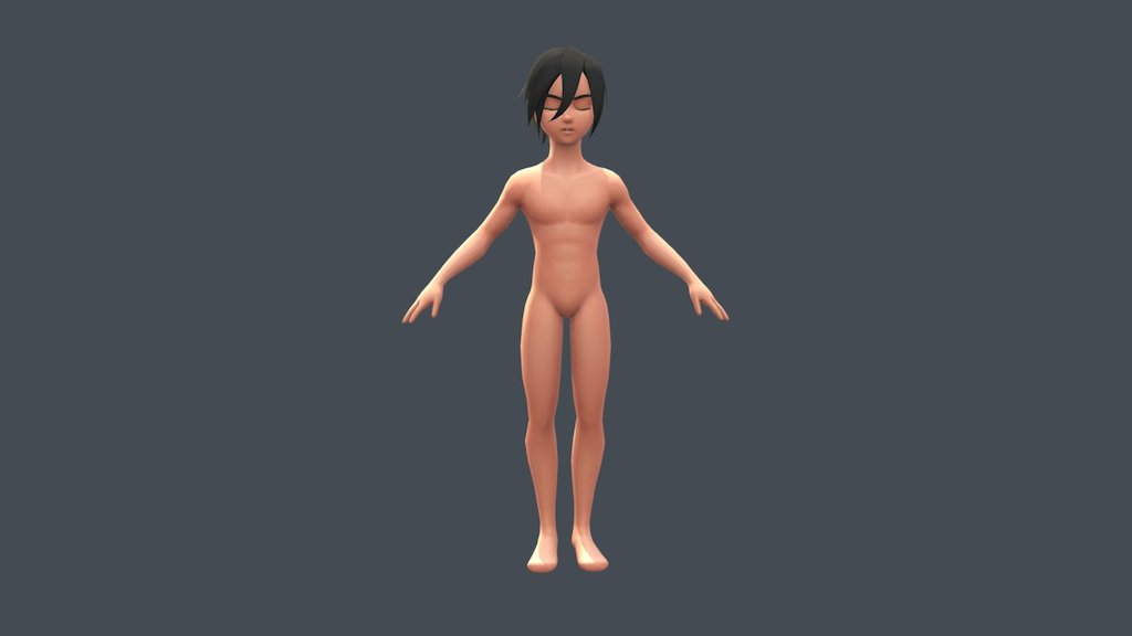 Boy - 3D model by daneder 3d model