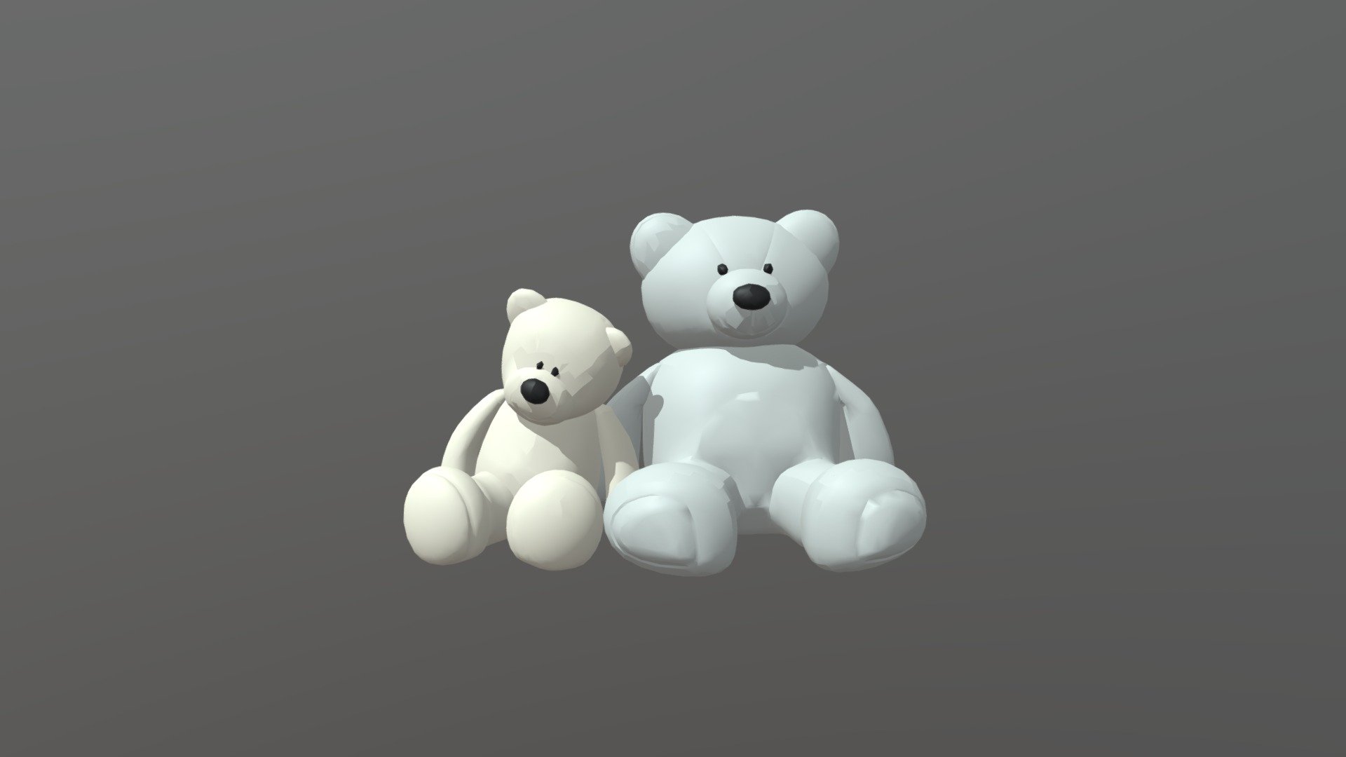 Teddy Bears - Bears - Buy Royalty Free 3D model by EvelynLZH 3d model