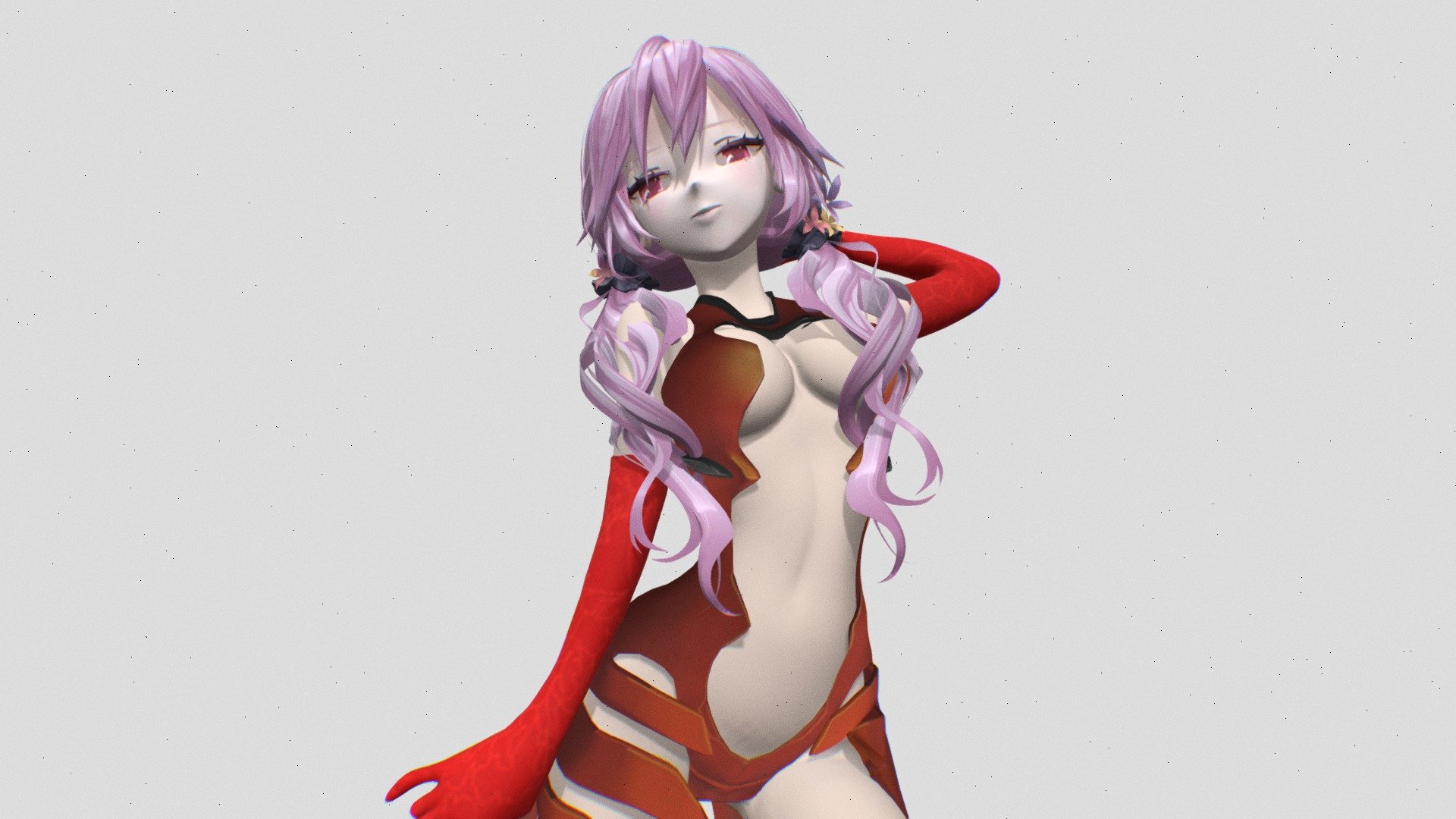 Yuzuriha Inori was the female protagonist of Guilty Crown and a member of the resistance guerrilla group called &ldquo;Funeral Parlor