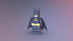 Lego Batman 3D Model ( From The Lego Batman)
