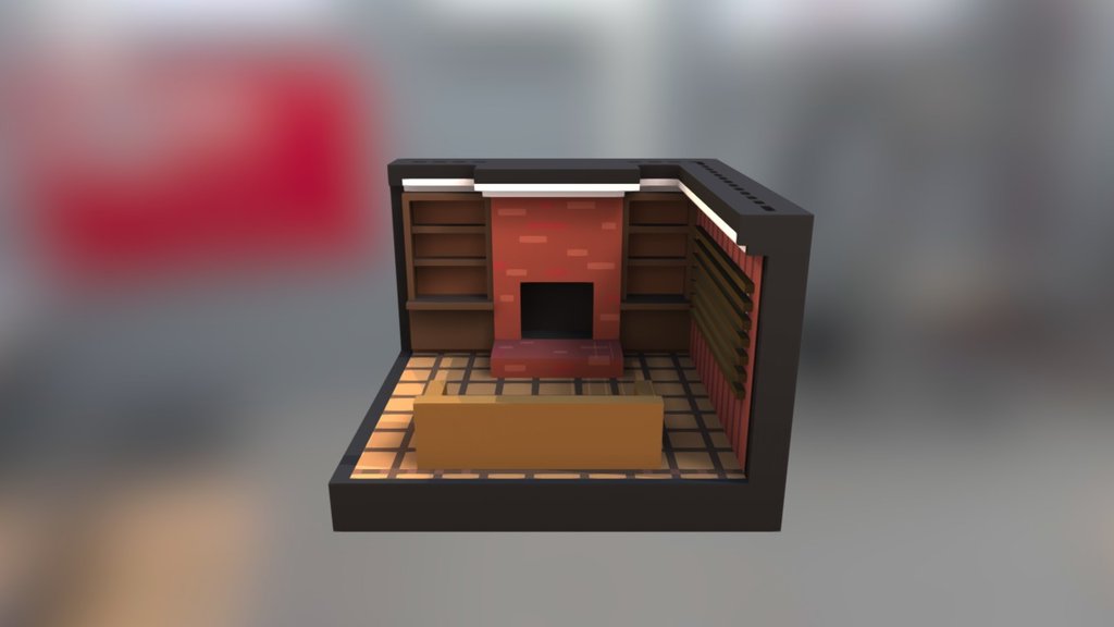 my first voxel model. its a &ldquo;replica