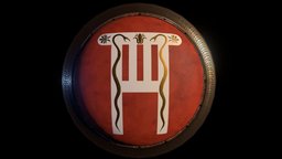Shield Hoplit #3 greek, pattern, antiquity, hoplit, hoplon, shield