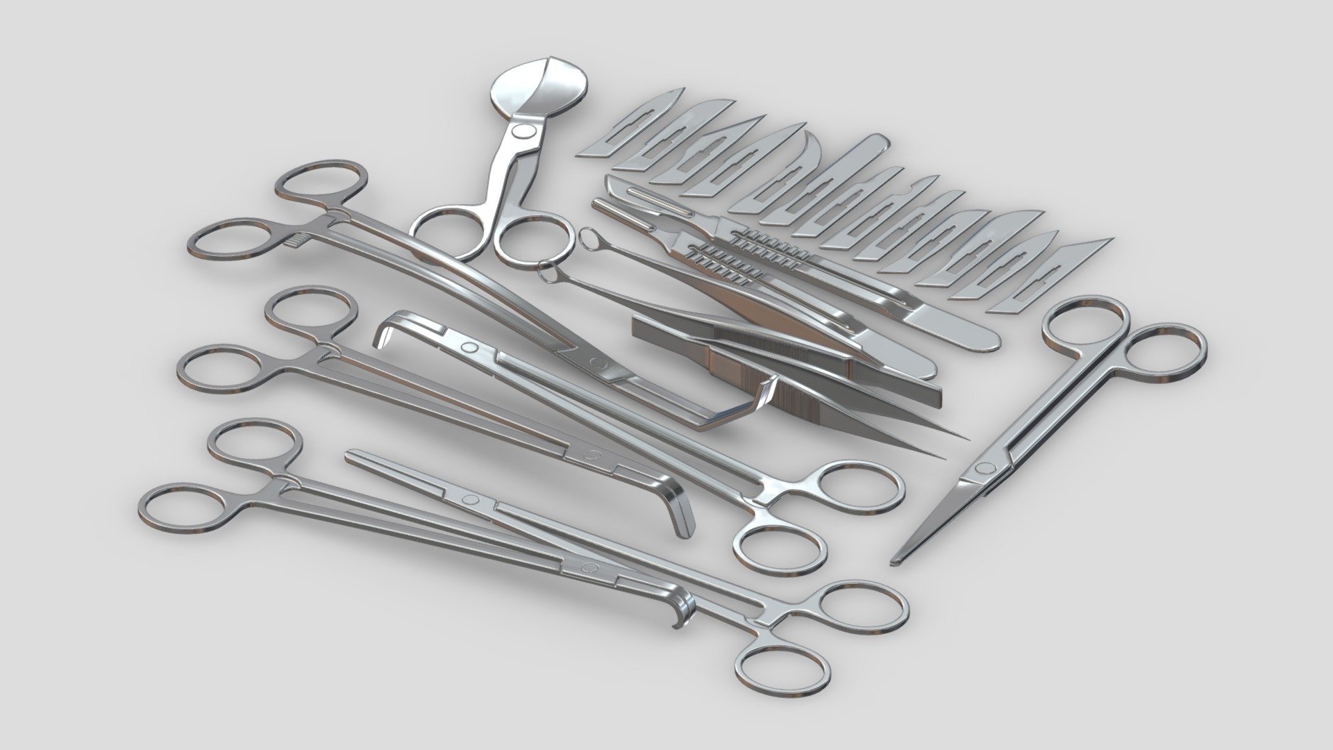 Hi, I'm Frezzy. I am leader of Cgivn studio. We are a team of talented artists working together since 2013.
If you want hire me to do 3d model please touch me at:cgivn.studio Thanks you! - Medical Surgical Instruments Set - Buy Royalty Free 3D model by Frezzy3D 3d model