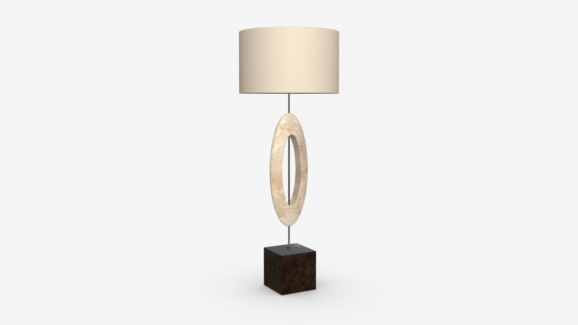 Table lamp with shade 04 - Buy Royalty Free 3D model by HQ3DMOD (@AivisAstics) 3d model