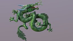 Water Dragon dungeon, japan, china, classic, chinese, oriental, monster, fantasy, dragon, magic