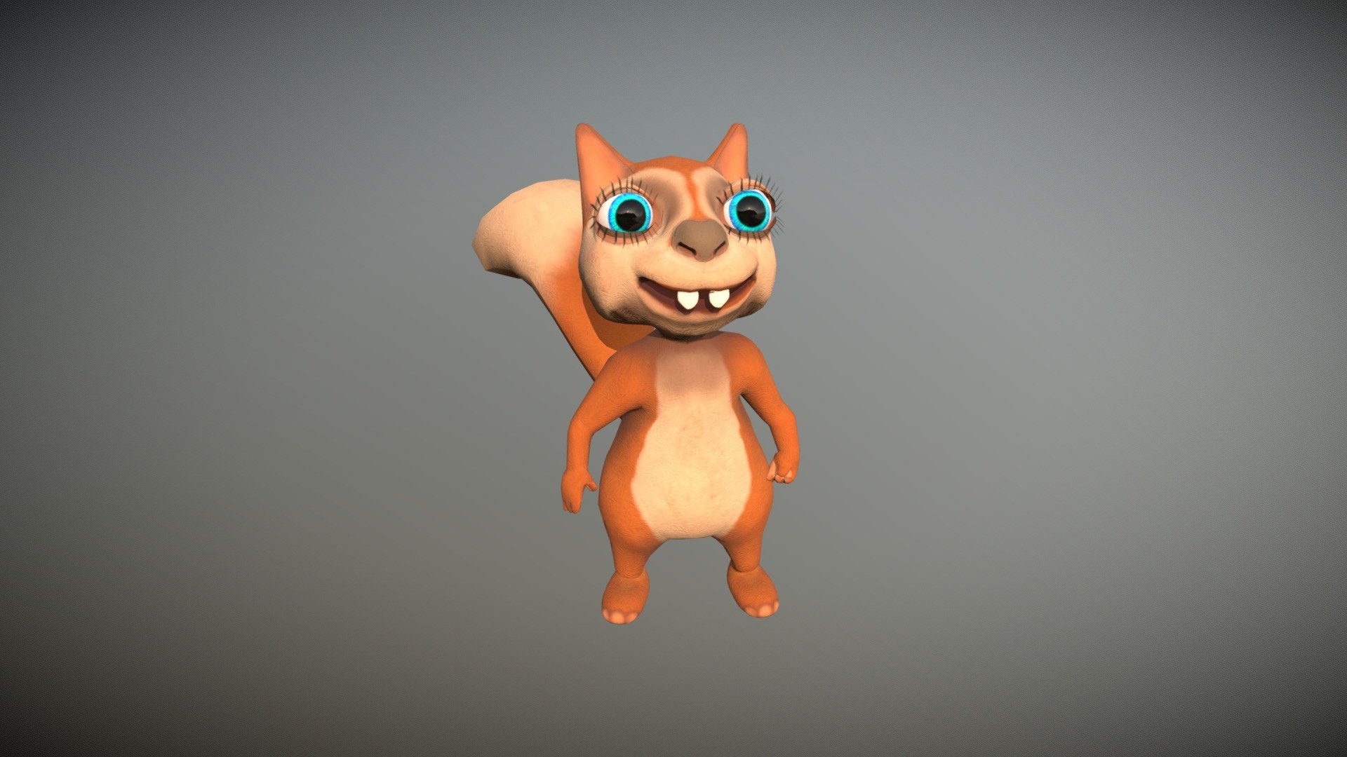 Animated Squirrel Model with 44 animations.  

The squirrel is animated and rigged, ready to be used in your games and projects. 



44 animations in total:

- Dance (6)

- Death

- Happy Walk (3)

- Hurt (2)

- Idle (4)

- Jump (4)

- Looking Around 

- Run Forward

- Standing Jump

- Talking (2)

- Throw Item

- Thumb Up

- Victory (6)

- Walk (6)

- Waling Backwars

- Warming Up 


 

For questions, concerns or assistance please contact us via email: info@dexsoft-games.com
 - Animated Squirrel Model - Buy Royalty Free 3D model by Dexsoft Games (@dexsoft-games) 3d model