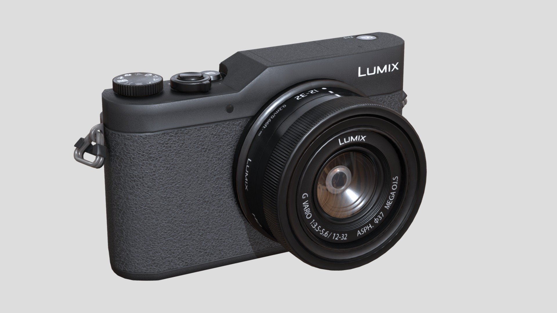 PANASONIC LUMIX GX850 4K Mirrorless Camera PBR is an optimized model with excellent texturing for best outcome.

The model has an optimized low poly mesh with the greatest possible number of simplifications that do not affect photo-realism but can help to simplify it, thus lightening your scene and allowing for using this model in real-time 3d applications.

In this product, all objects are ERROR-FREE. All LEGAL Geometry. Subdivisions are not required for this product. Real-world accurate model.


Format Type



3ds Max 2017 (Default Physical PBR Shader)

FBX

OBJ

3DS


Texture Type
2 multi/sub material used. So 2 set of textures of:




Albedo

Metalness

Roughness

Normal

Ambient Occlusion

Alpha

You might need to re-assign textures map to model in your relevant software

You might need to flip green channel of Normal map according to your relevant softwar - PANASONIC LUMIX GX850 4K Mirrorless Camera PBR - Buy Royalty Free 3D model by luxe3dworld 3d model