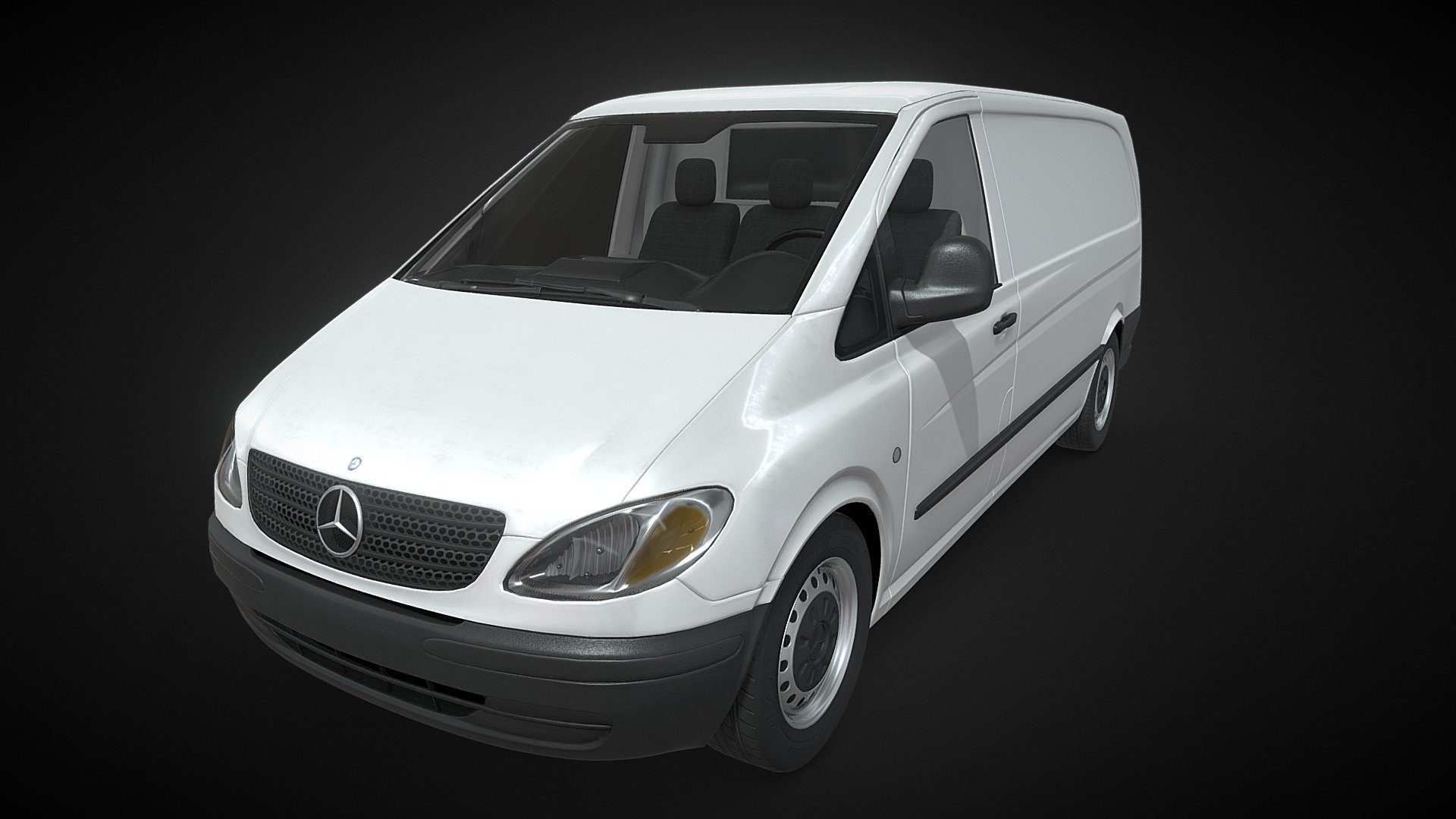Mercedes vito utility car - Mercedes Vito Utility Car - Buy Royalty Free 3D model by solid3d (@solidmodelsproject) 3d model