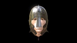 Germanic/Roman helmet germanic, 5thcentury, helmet, 4thcentury, romanhelmet