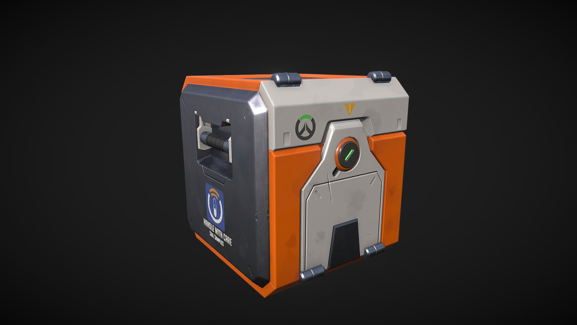 Overwatch Ecopoint Box - 3D model by Volsuin 3d model