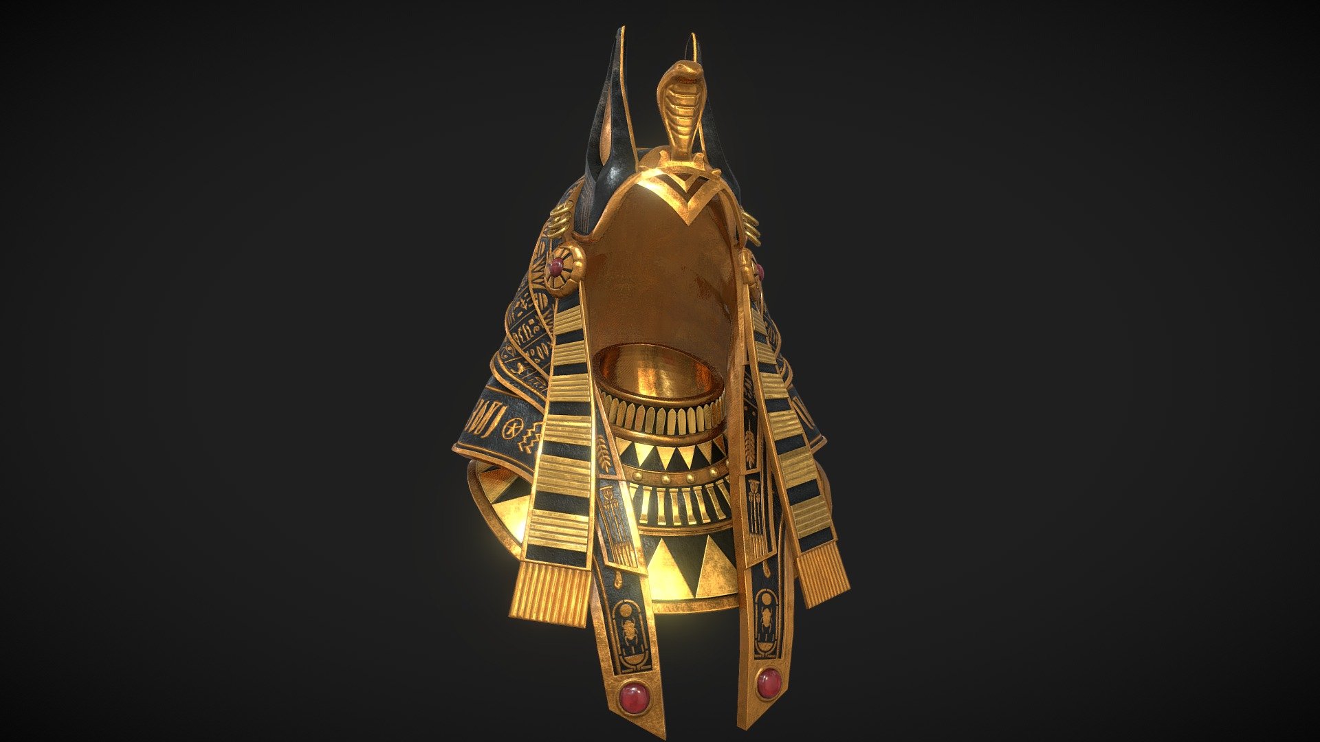 3D Model of Jewelry of the ancient Egyptian god Anubis is prepared for thematic Snapchat lens. 

Snapchat Lens link: https://lens.snapchat.com/58243039c52647f994bd5974888f338c - Egyptian Anubis Jewels - 3D model by Fonce 3d model