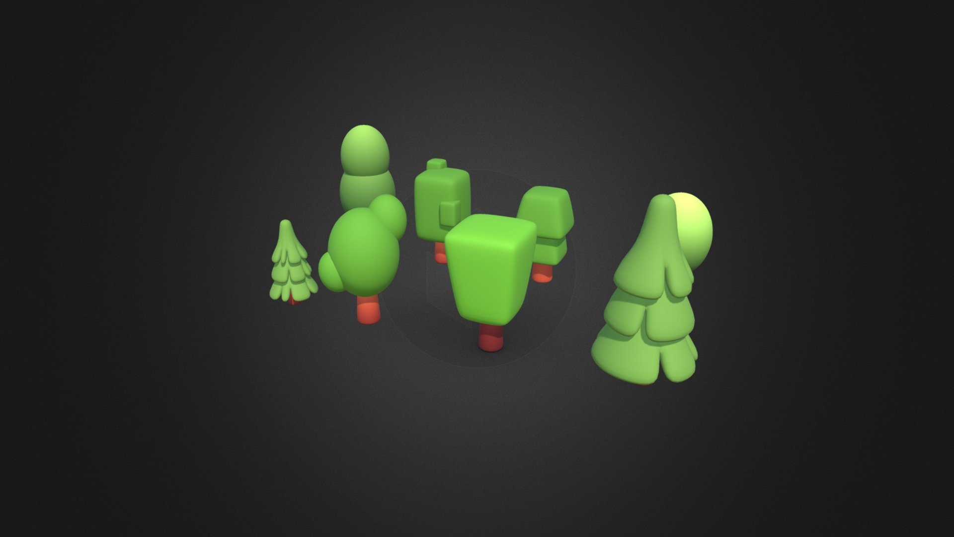 This pack contains 8 cute and stylized 3D tree models.

All packaged into a ZIP file; just extract and you can then import them into other 3D software or game engines of your choice 3d model
