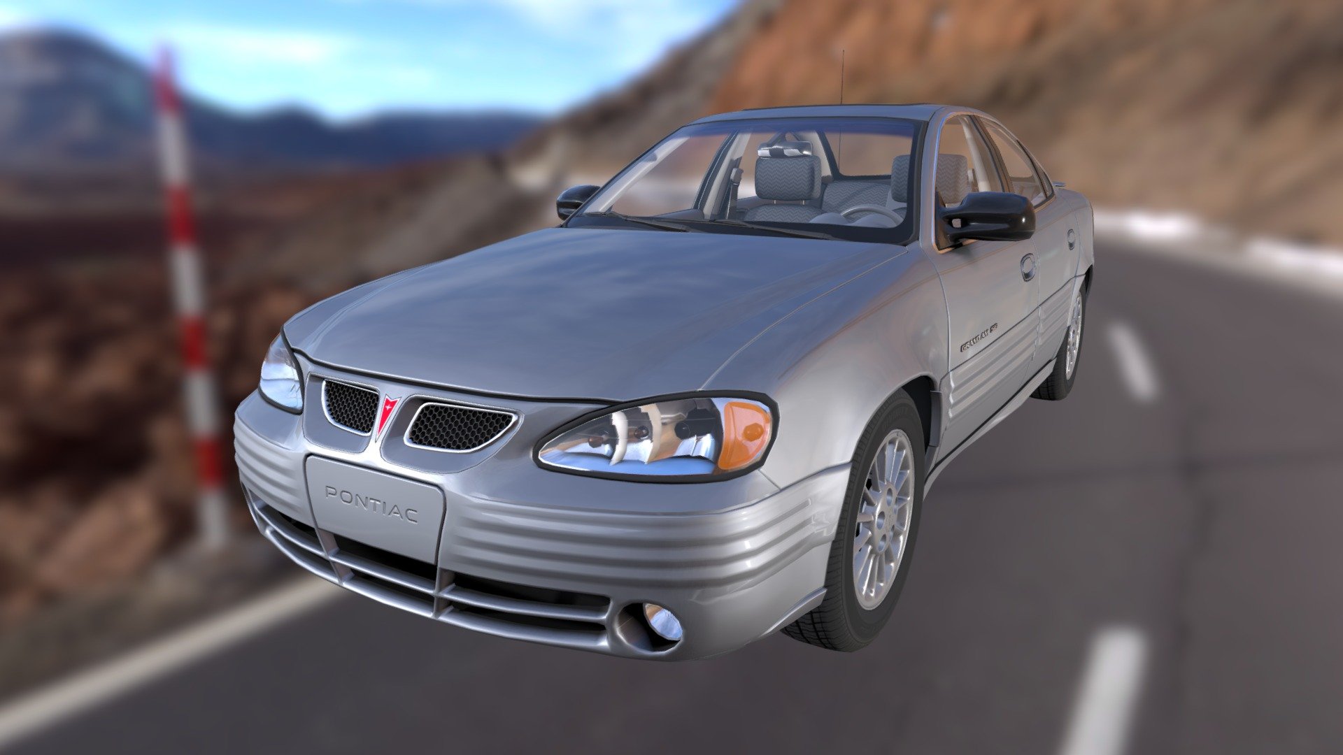 This is a game ready model of a 2001 Pontiac Grand Am. Clean version.

Built on the GM &ldquo;N-body