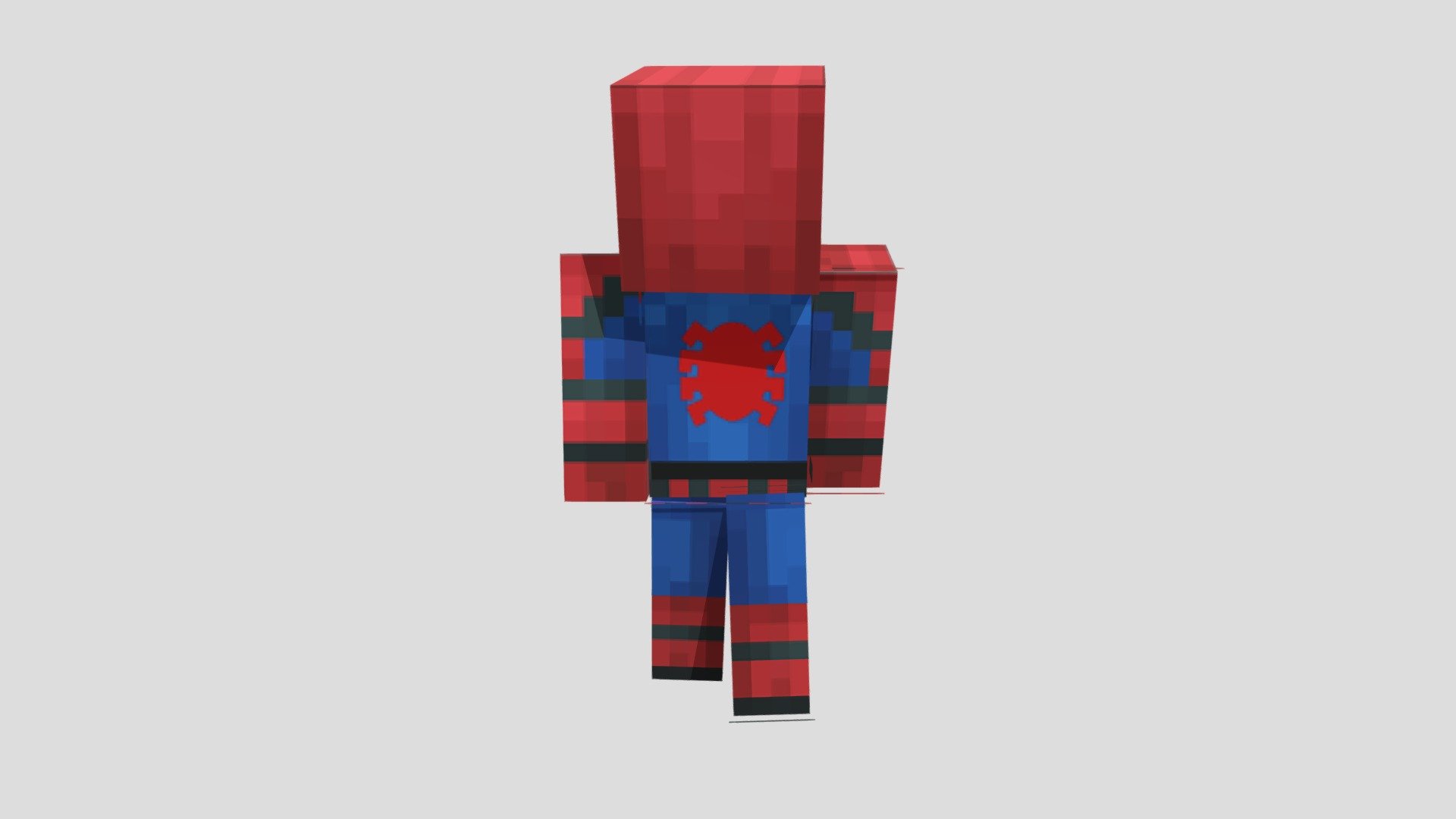 pizza time - Spiderman - 3D model by Pepper (@34013657) 3d model