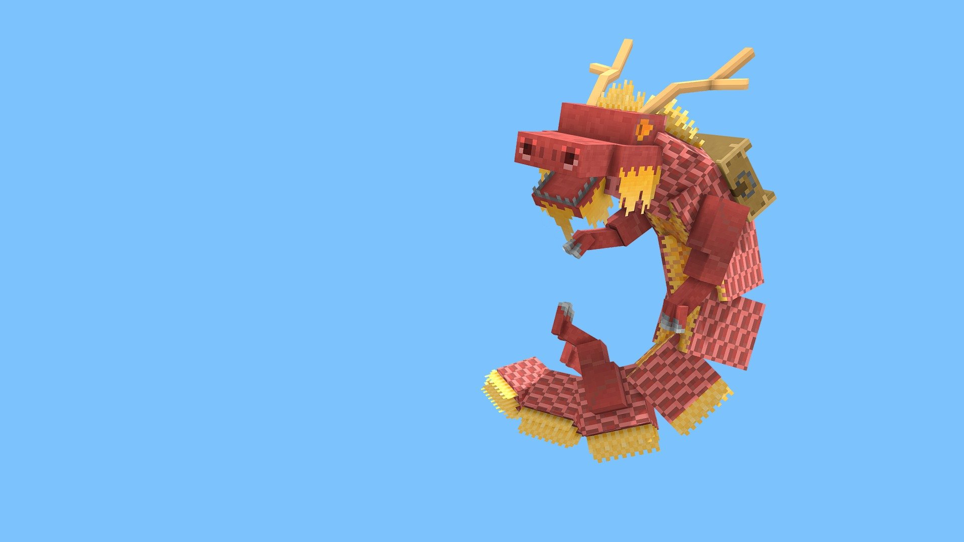 This was a commission for Entity Builds Dragon Valley Map.

Avaliable on the Minecraft Bedrock Marketplace - Dragon Valley - Oriental Dragon - 3D model by Rizaan (@quinten790) 3d model