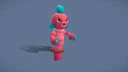 Cartoon Characters toon, cute, enemy, magical, character, cartoon, 3d, lowpoly, mobile, stylized, monster, animated, fantasy, rigged