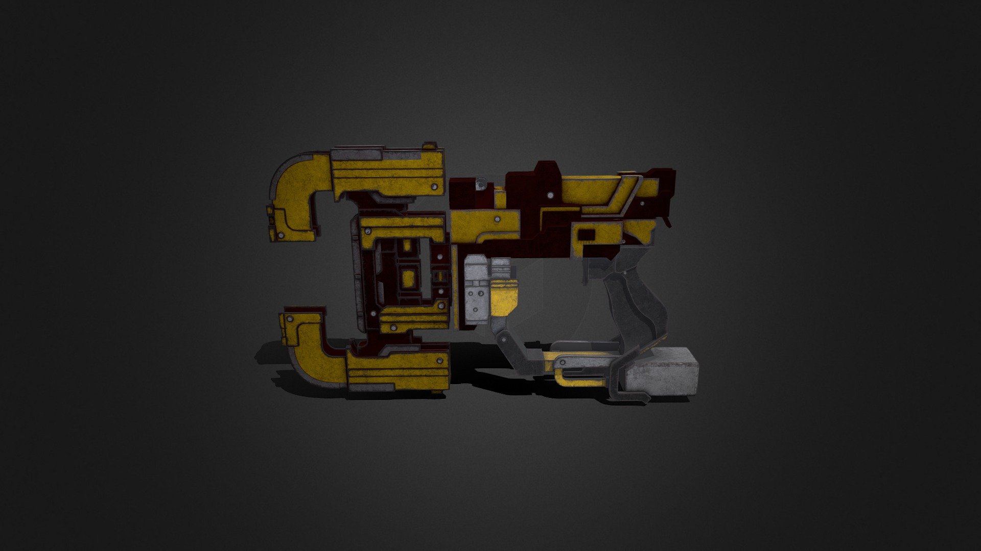 The legendary plasma cutter from the Dead Space game series - plazma cutter - 3D model by frizza01 3d model