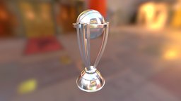 World Cup Trophy cad, cam, cae, 3d_printed