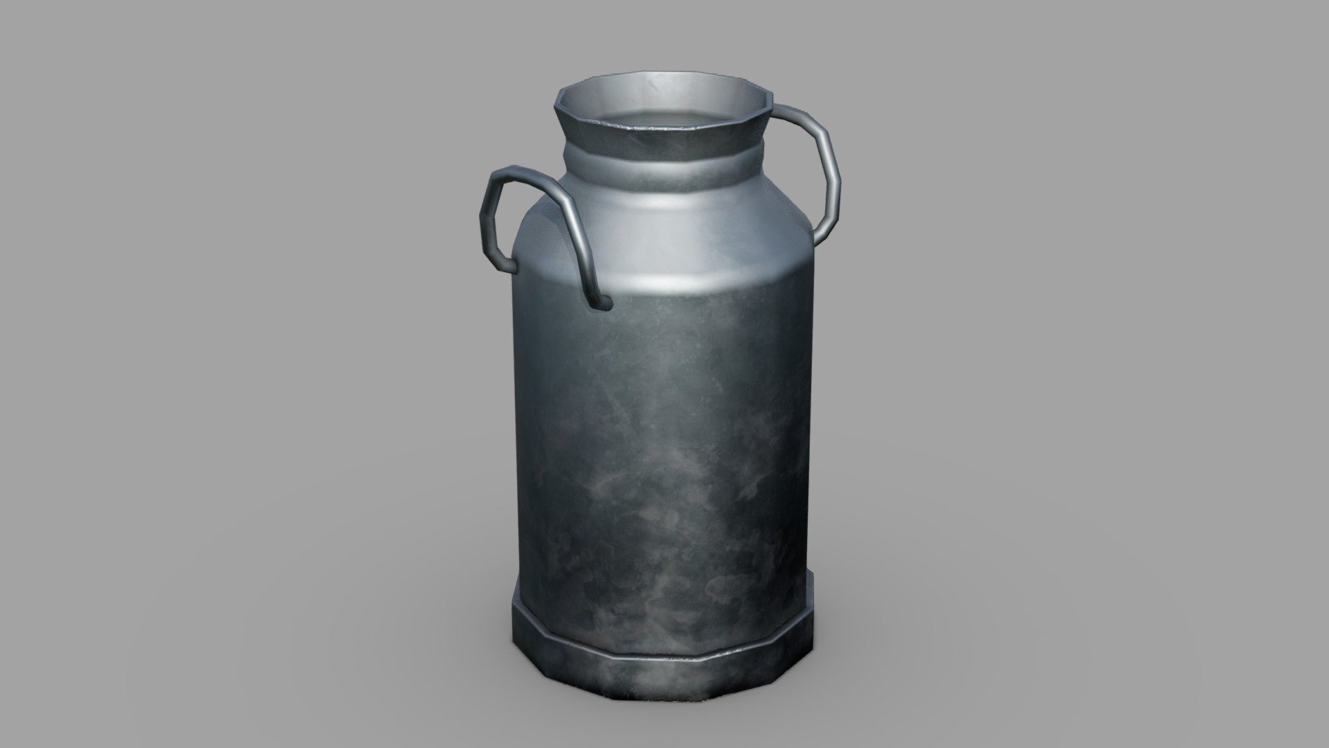 Metal Milk Can for your renders and games

Textures:

Diffuse color, Roughness, Metallic, Normal, AO

All textures are 2K

Files Formats:

Blend

Fbx

Obj - Metal Milk Can - Buy Royalty Free 3D model by Vanessa Araújo (@vanessa3d) 3d model