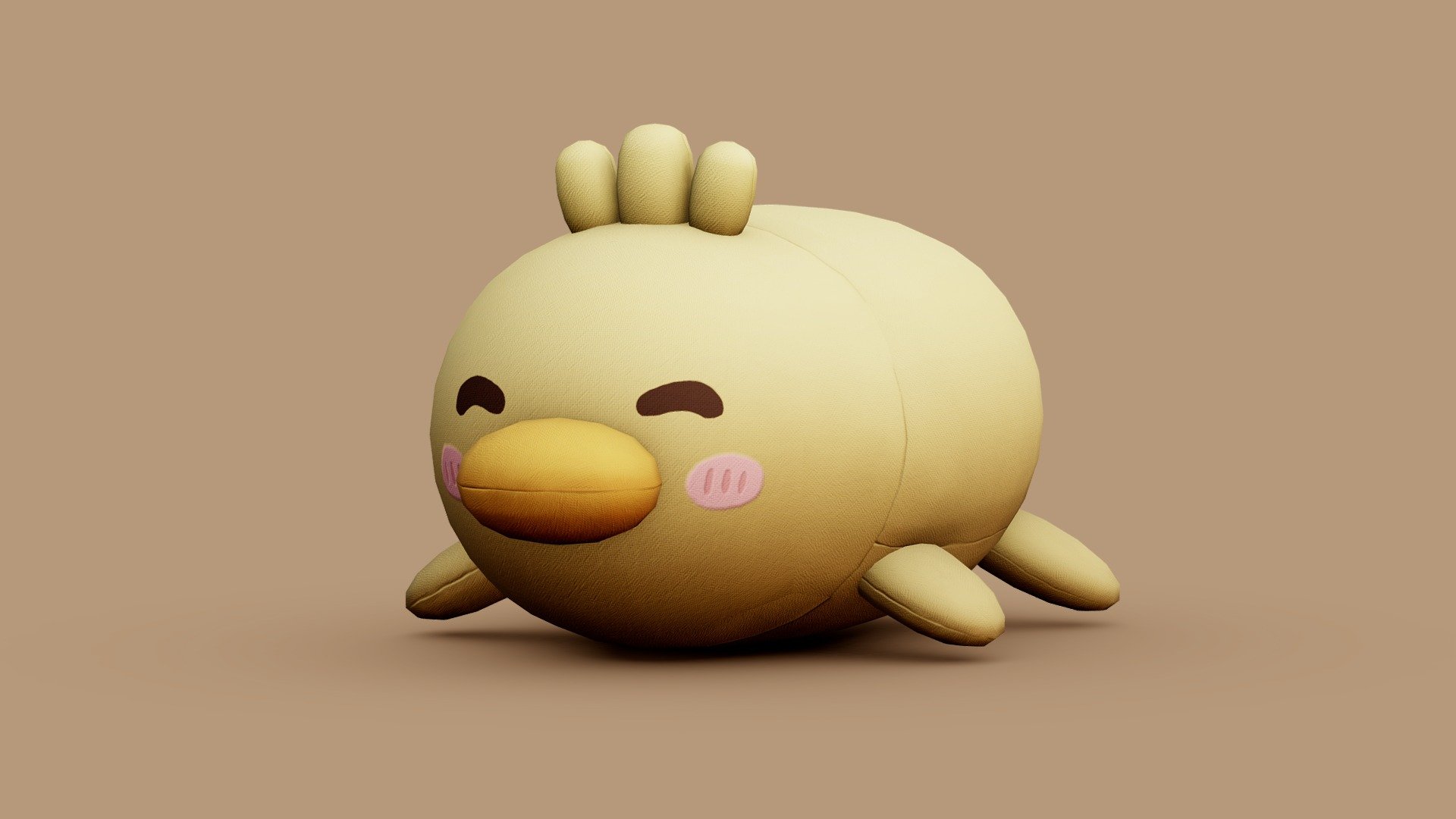 Low Poly Duck Plush Toy for your renders and games

Textures:

Diffuse color, Roughness, Normal, AO

All textures are 2K

Files Formats:

Blend

Fbx

Obj - Duck Plush Toy - Buy Royalty Free 3D model by Vanessa Araújo (@vanessa3d) 3d model