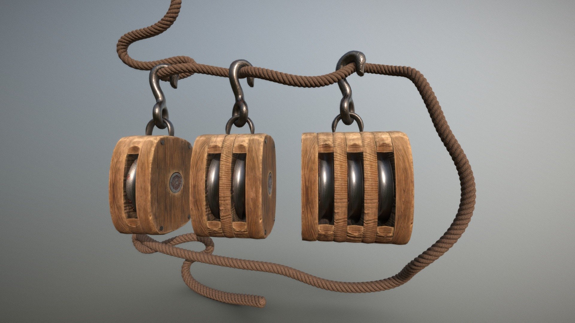 The beginnings of something new&hellip; a ship perhaps? - Block and Tackle - 3D model by Beau James (@BeauJames) 3d model