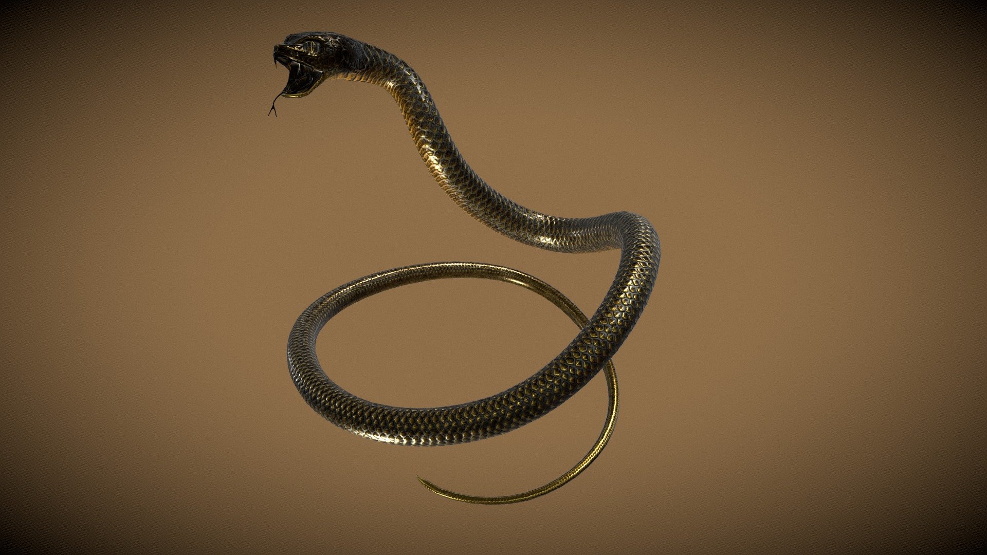 Made with Blender and SubstancePainter
PBR Texture 4K (diffusse, roughness, metallic, normal map) - Snake - 3D model by egorova.e (@silentegor) 3d model