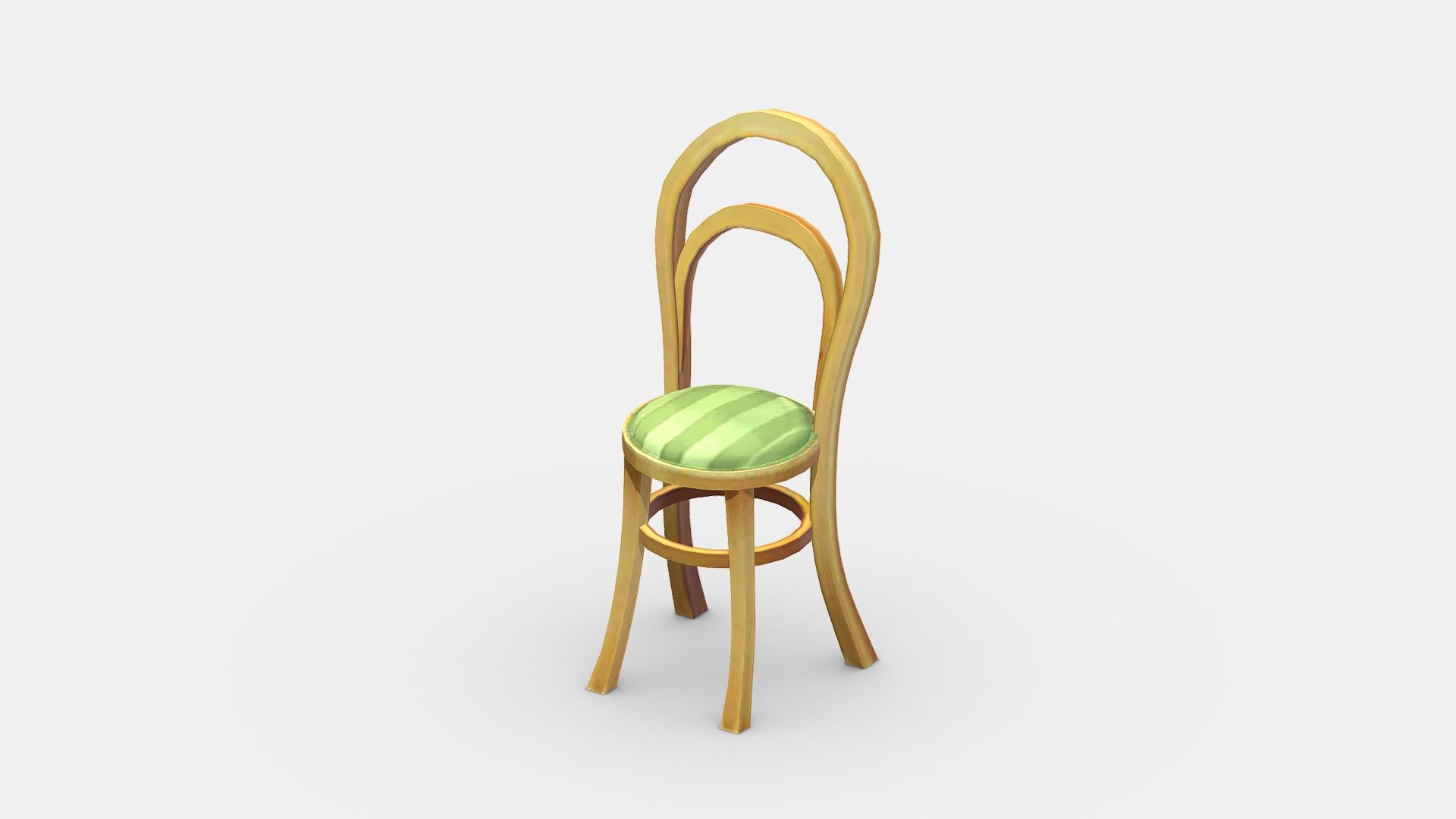 Cartoon Chair - Stool - Cartoon Chair - Stool - Buy Royalty Free 3D model by ler_cartoon (@lerrrrr) 3d model