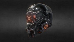 GAME READY SCIFI HELMET armor, hd, 4k, head, downloadable, freedownload, highquality, 4ktextures, scifi-character, scifiprops, scifiart, scifimodels, asset, pbr, lowpoly, scifi, helmet, gameasset, free, textured, highpoly, gameready