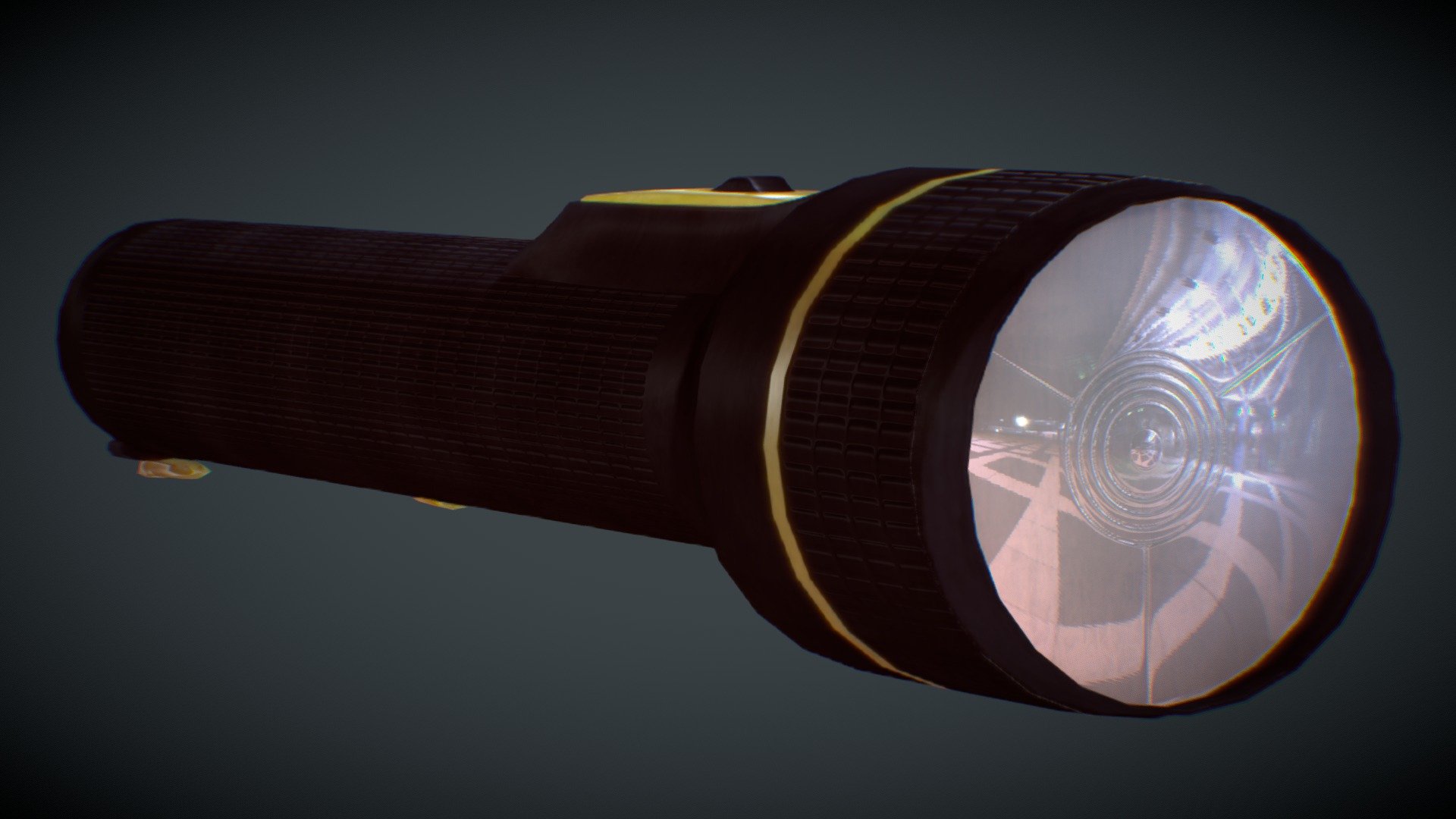 A flashlight made for my game&hellip; - Flashlight - 3D model by Gabriel Souza (@gabrielsouza) 3d model