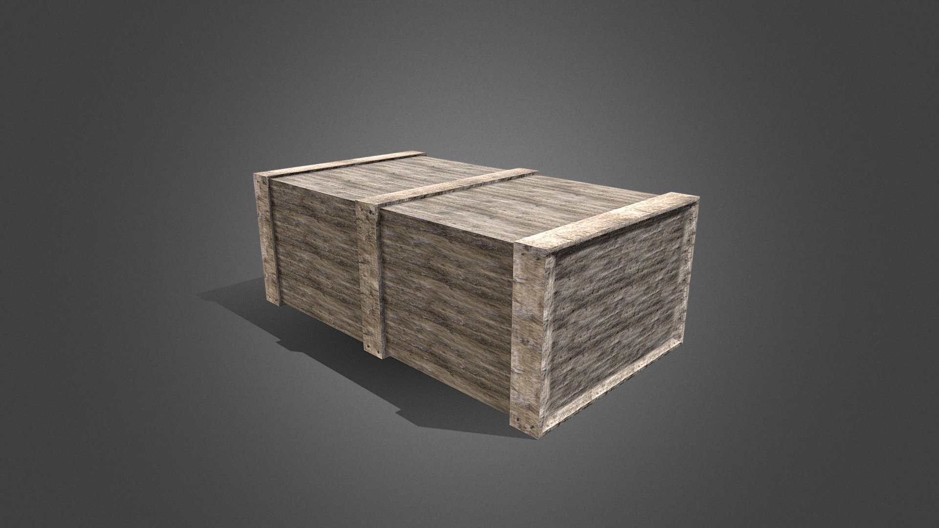 A very simple wooden crate that can fit the most from warscenes to barnscenes or warehouses.. well its very allround I think, Enjoy - Simple Wooden Crate - Download Free 3D model by Thunder (@thunderpwn) 3d model