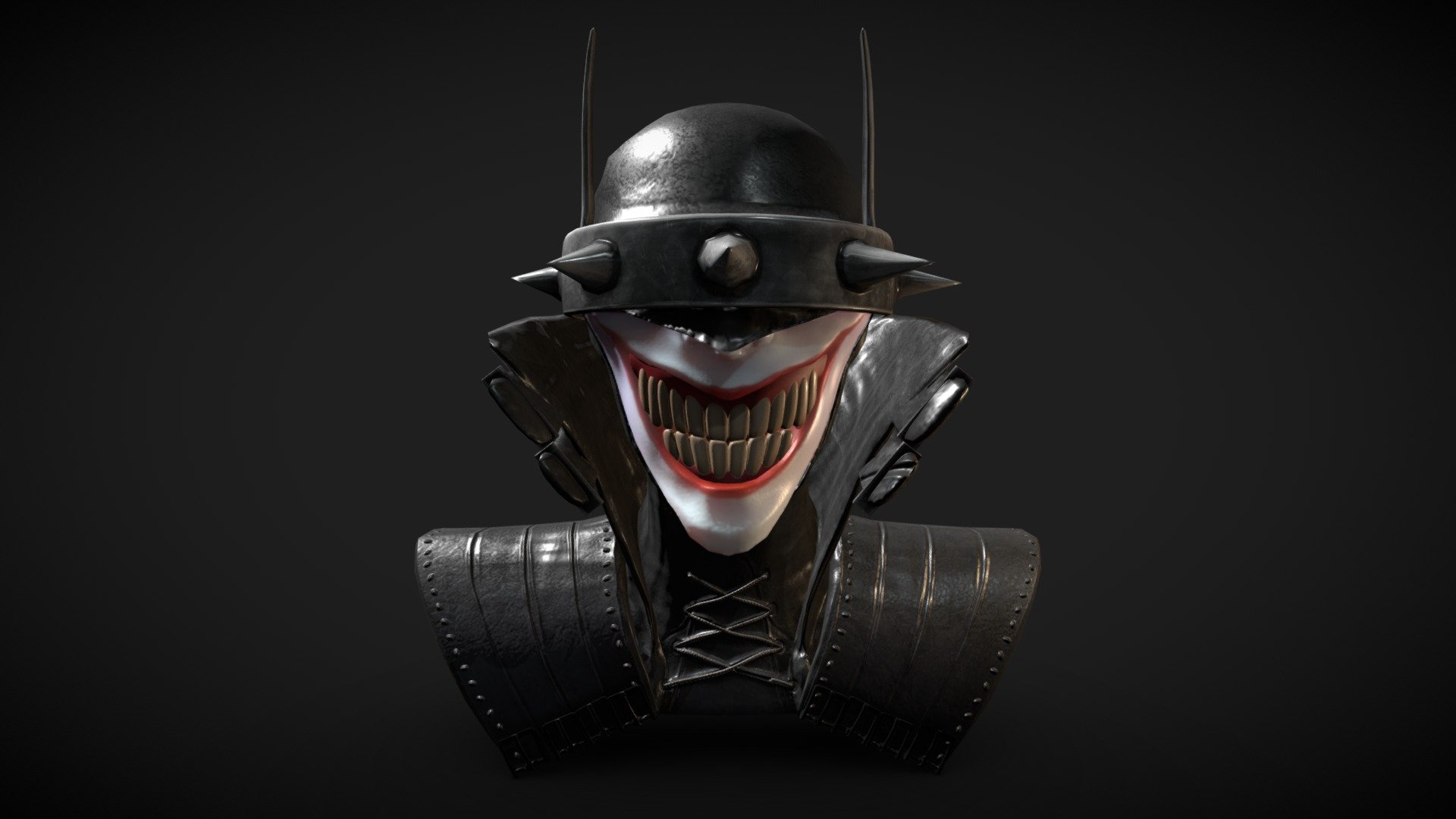 The batman who laughs, from Batman Metal 3d model