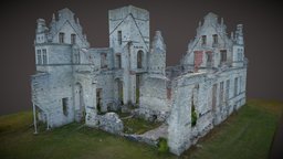 Ungru Manor ruins. Estonia ruin, castle, ruins, manor, heritage, germany, baroque, estonia, preservation, digitalheritage, manor-house, realitycapture, merseburg