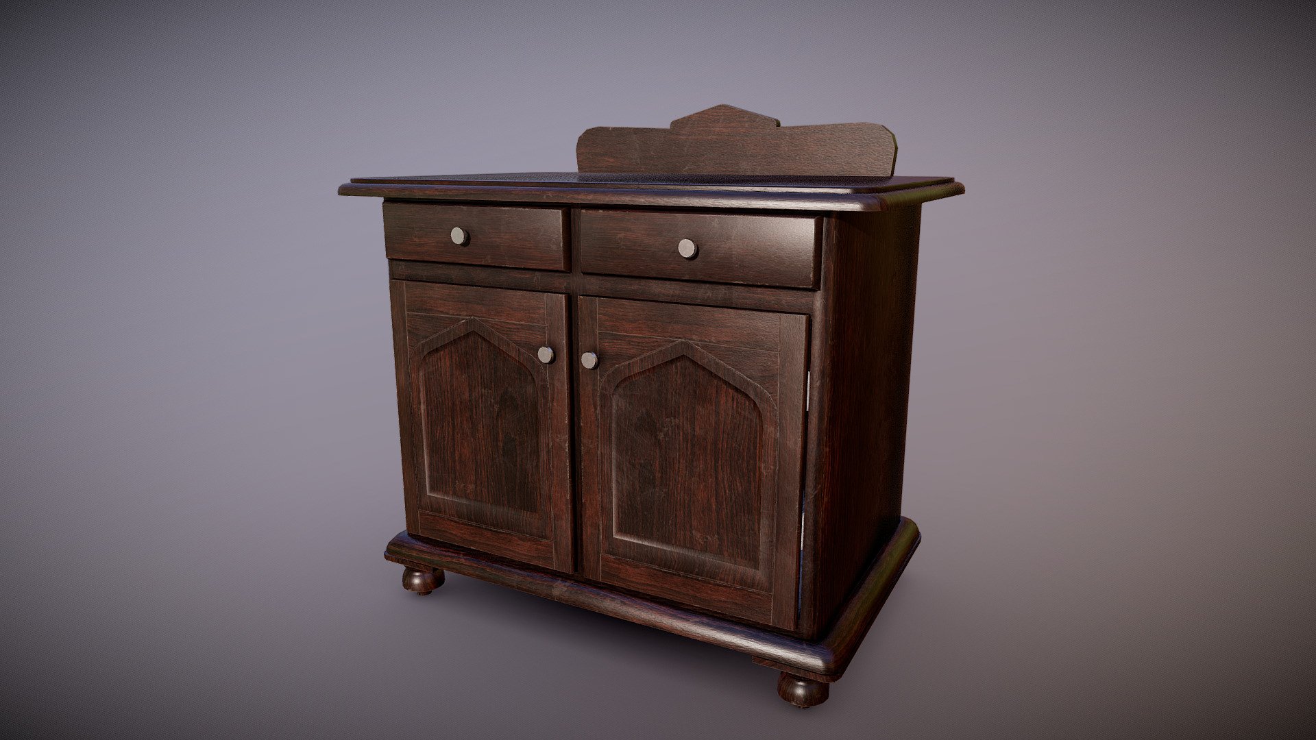 Vintage victorian drawer.
Model has 2 materials (each material has base color, roughness, metallic and normal maps) - Victorian drawer - Buy Royalty Free 3D model by Tomislav Tomljenović (@Tomislav_Tomljenovic) 3d model