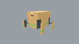 Box 3D for Unity mechanical, box, robot