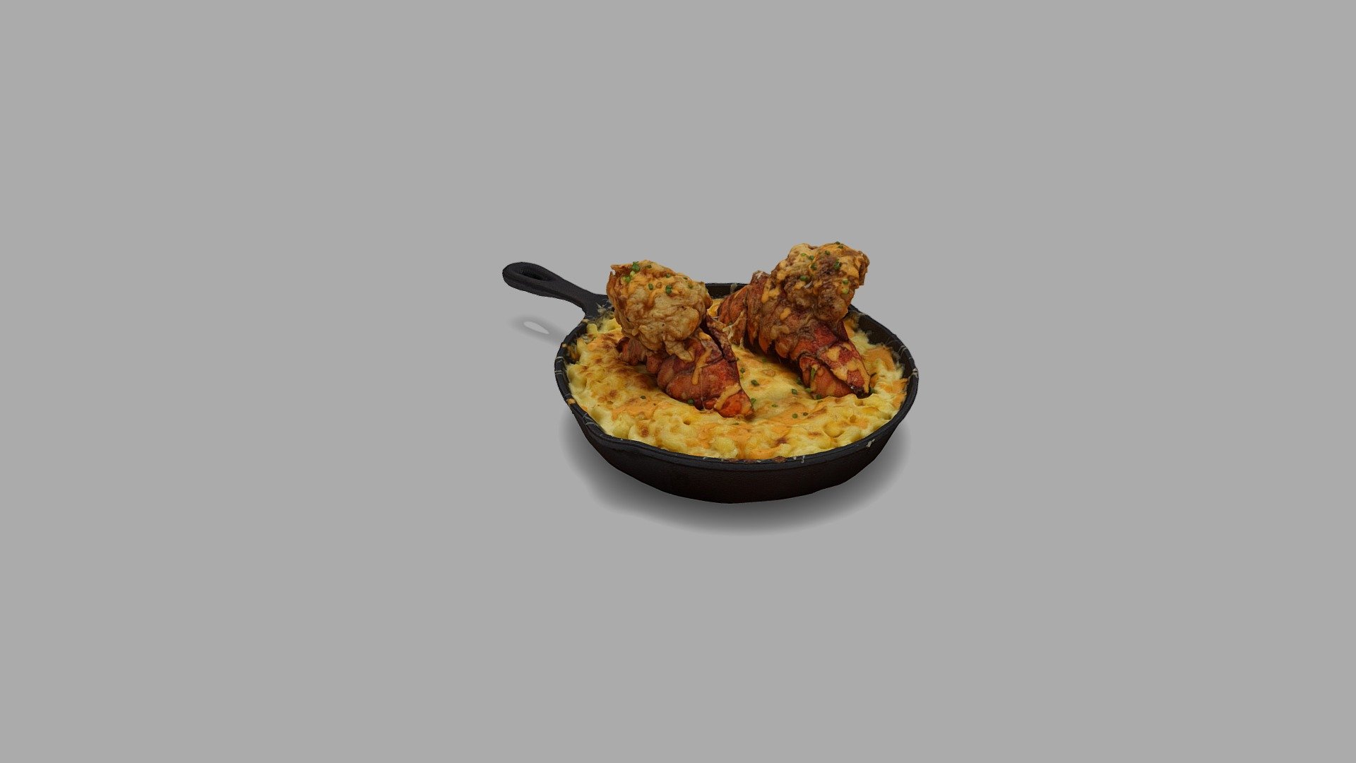 KitchenCray Lobster Mac and Cheese - 3D model by QReal Lifelike 3D (@kabaq) 3d model