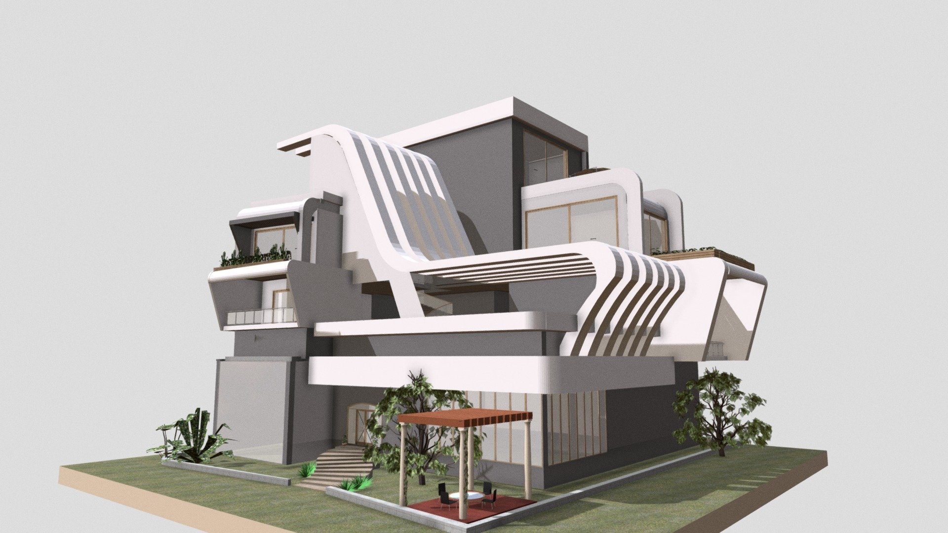 including archicad and autocad
created in archicad 2023 - house 24 - Download Free 3D model by qurbanova.irade 3d model