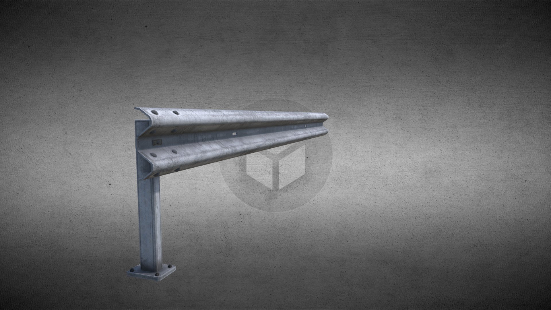 This 3D guardrail is part of the Swiss and French Autobahn Asset Pack for the Unreal Engine. The 3D model includes LODs, Collision and PBR/ORM textures in the Marketplace.

Check it out &gt; https://www.unrealengine.com/marketplace/en-US/product/european-collection-swiss-highway - Guardrail / Schutzplanke / Leitplanke - 3D model by DerSky 3d model