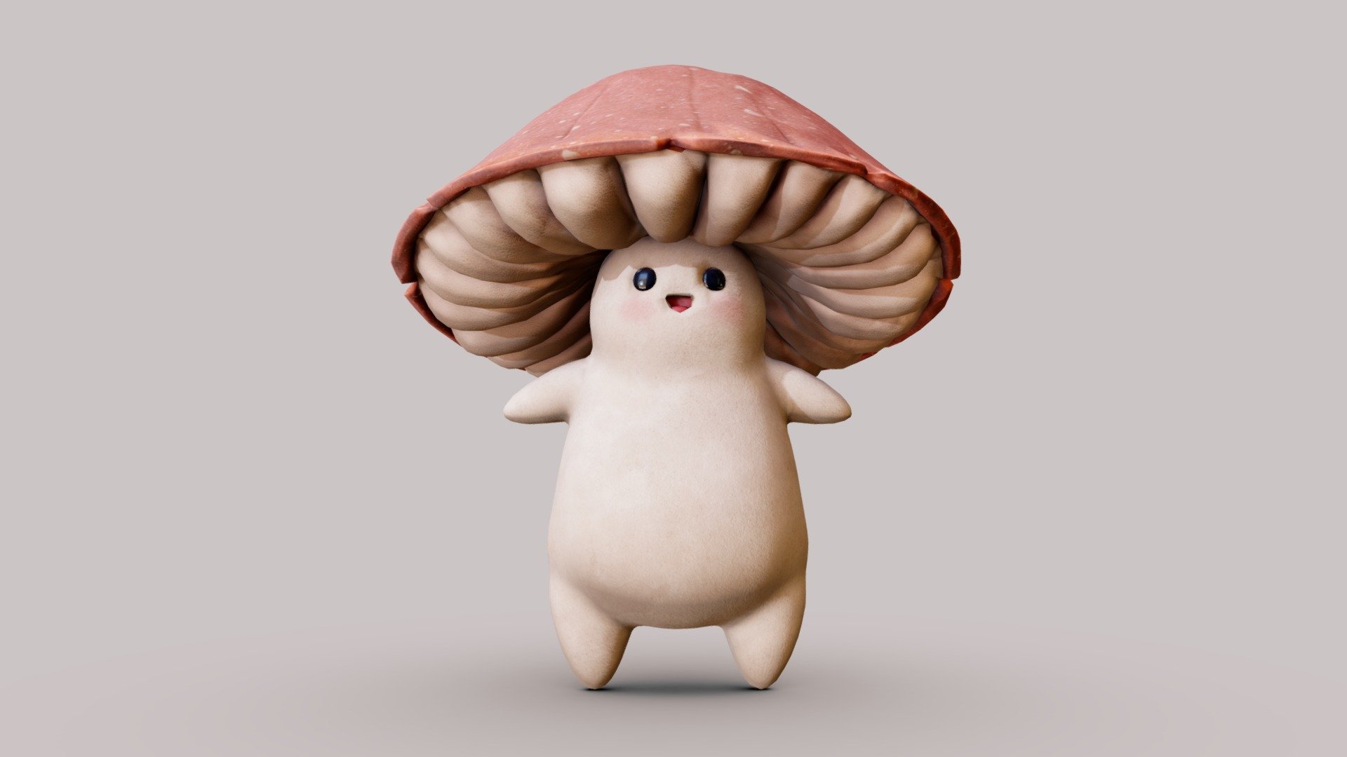 Cute Mushroom for your renders and games

Textures:

Diffuse color, Roughness, Normal, AO

All textures are 2K

Files Formats:

Blend

Fbx

Obj - Cuute Mushroom - Buy Royalty Free 3D model by Vanessa Araújo (@vanessa3d) 3d model