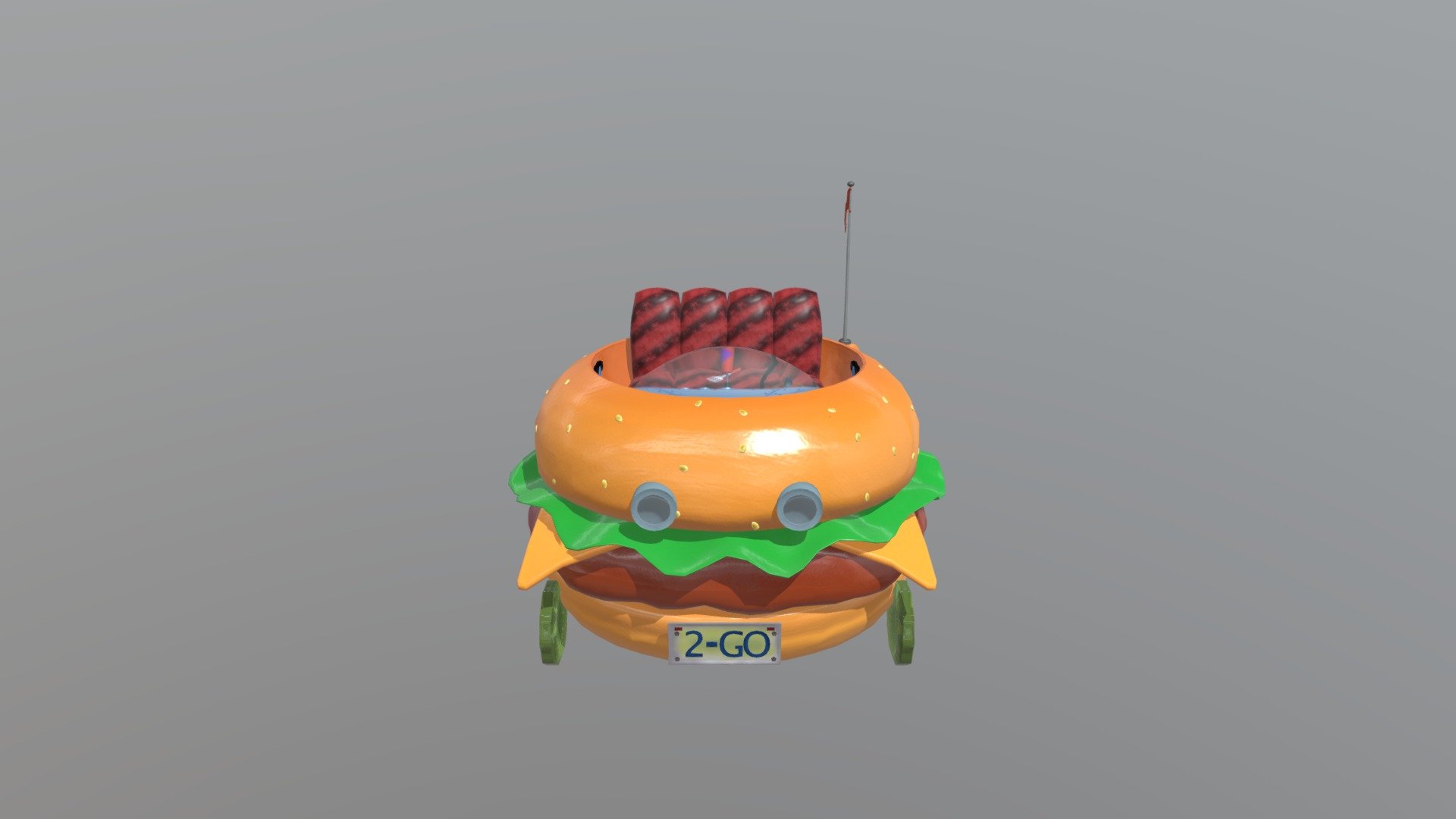 Patty Wagon with all ingredients you already know ;) - Patty Wagon - 3D model by Héctor Flores "Toro" (@mystiquecape) 3d model