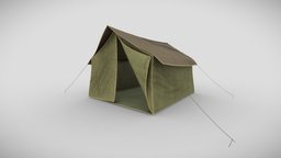 Tent 3d model tent, mountain, travel, nature, trail, trip, hiking, 3d, model, sketchfab, download