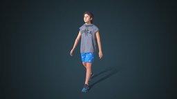 Facial & Body Animated Sport_M_0001 boy, people, 3d-scan, photorealistic, rig, 3dscanning, 3dpeople, iclone, reallusion, cc-character, rigged-character, facial-rig, facial-expressions, character, game, scan, 3dscan, man, animation, animated, male, rigged, autorig, actorcore, accurig, noai