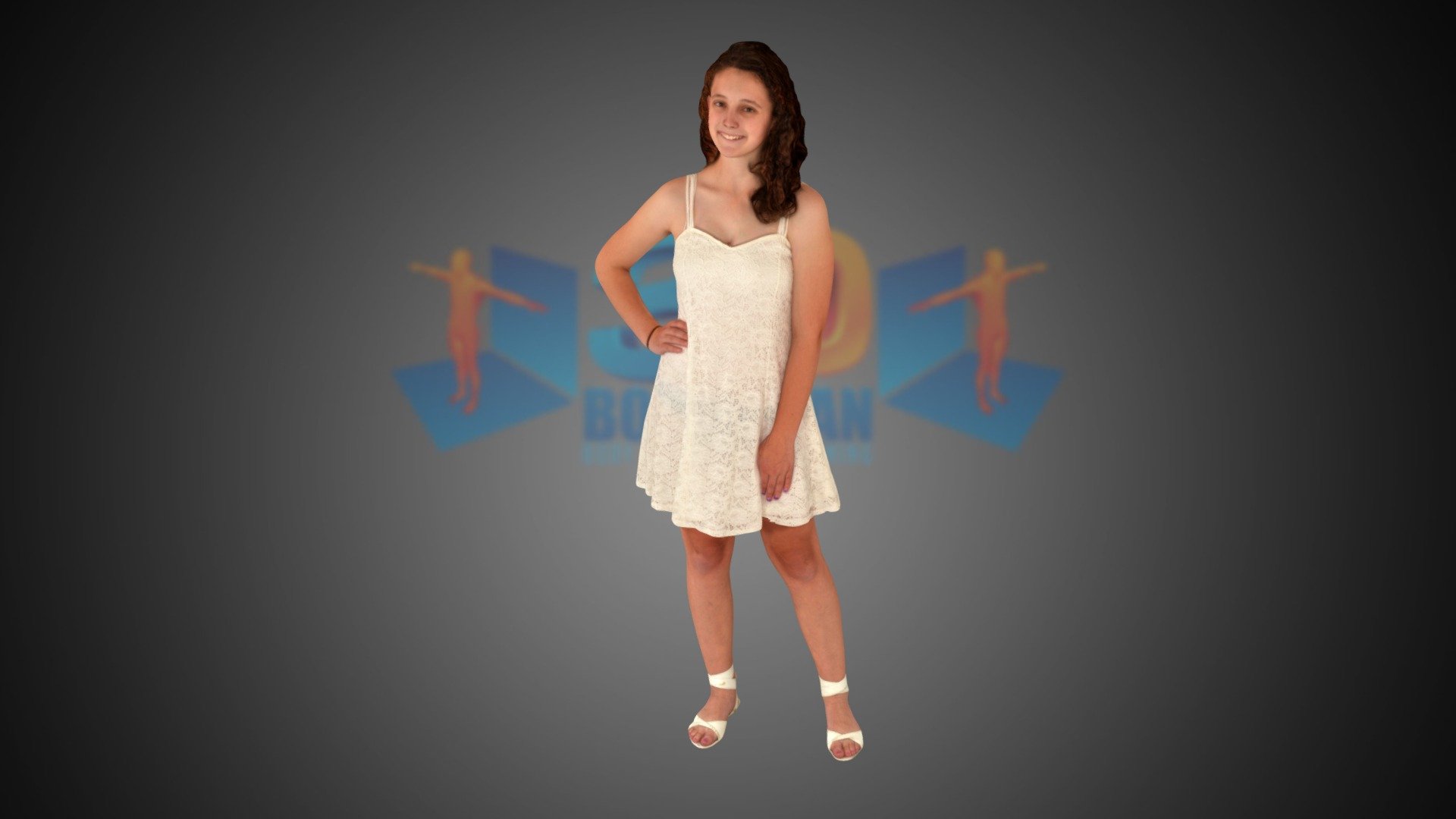Amywhite - 3D model by Avatar Factory (@ruffy) 3d model
