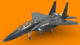 F-15E Strike Eagle usaf, f15, f-15, fighter-jet, jetfighter, military, plane, f15eagle, f15strikeeagle, strikeeagle